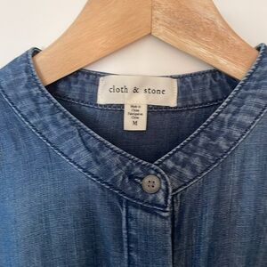 Cloth & Stone Chambray Shirt Dress